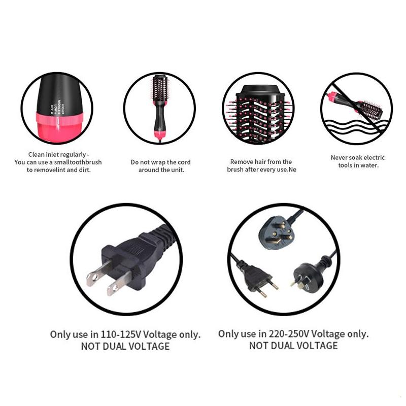 Multi-Functional Hot Air Brush & Hair Styler