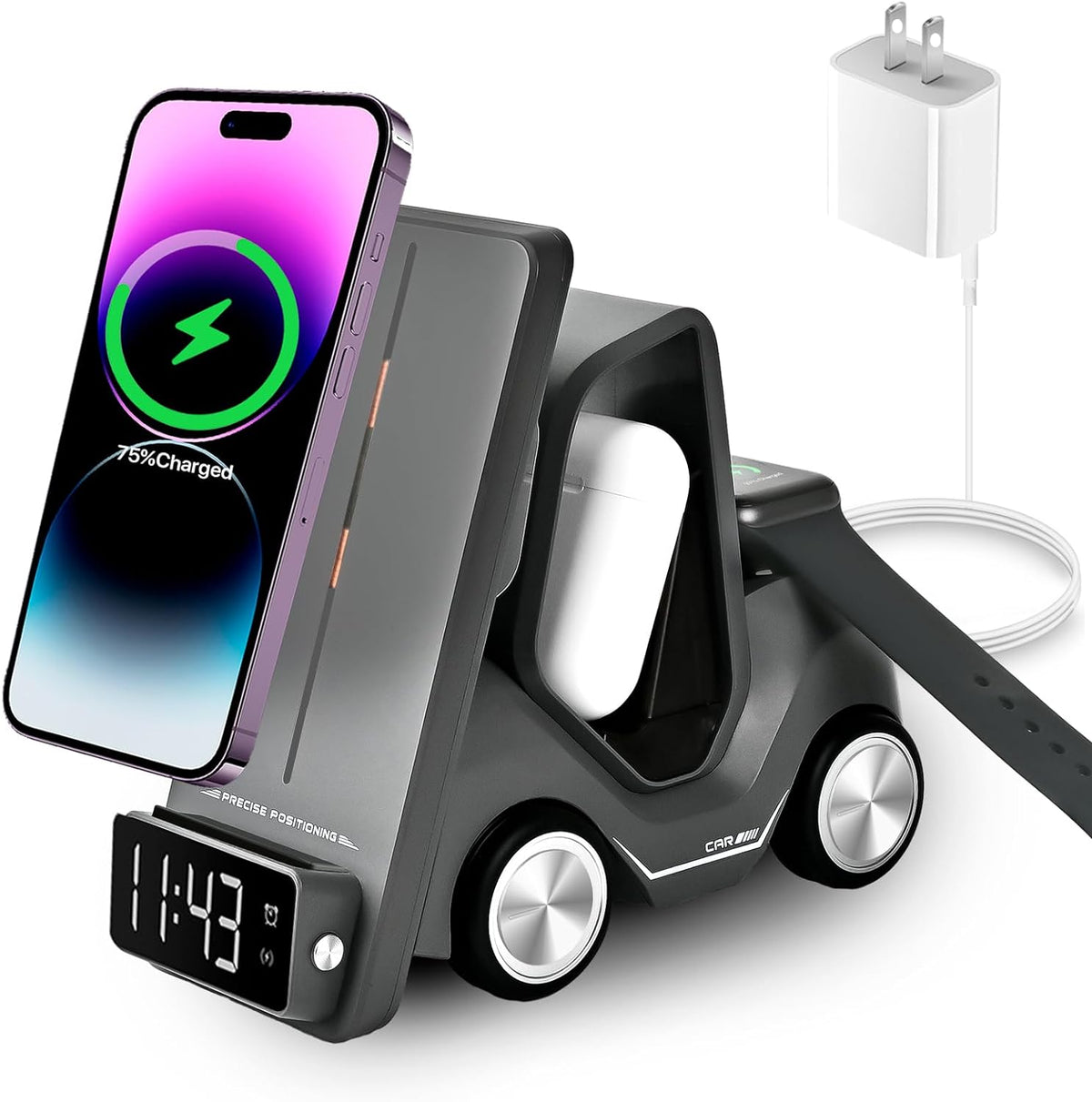 5 in 1 Wireless Fast Charger