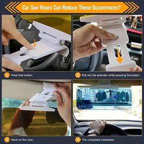 Anti-Glare Polarized Car Visor Extension Sun Blocker