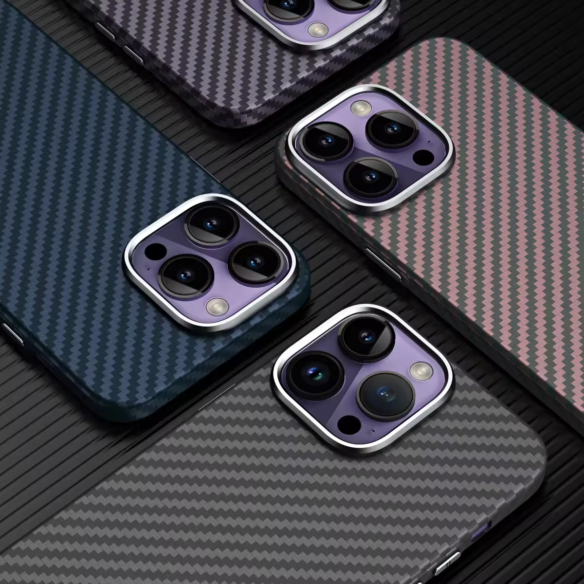 Ultra-Thin Carbon Fiber 360 Phone Case