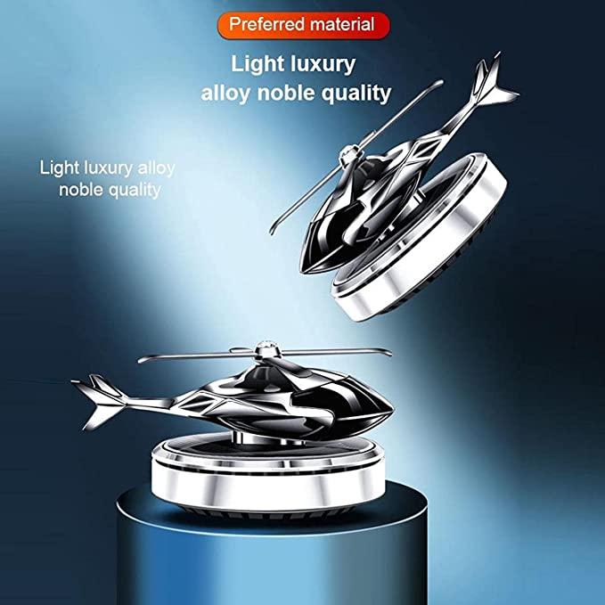 Metal Solar Helicopter Car Air Freshener